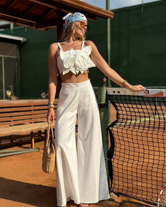 Calça Pantalona Mykonos